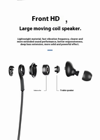 Pour Samsung Galaxy Note10 Compatible intra-auriculaire filaire casque type-c télécommande numérique décodage fonction d'appel pour Android