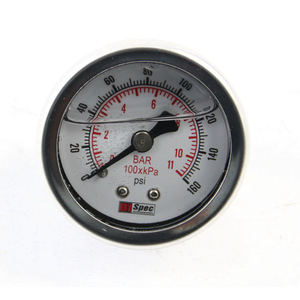 เกจวัดแรงดันแบบกลไก BAGARAATAN 0-160 Psi 1/8 Npt สำหรับระบบเชื้อเพลิงและอากาศในรถยนต์ - Product Image 3