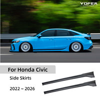 Nouvel Arrivage Yofer V2 Bodykit Night PRO Diffuseur Avant et Arrière Universel pour Pare-chocs de Voiture Honda Civic 2025 2026