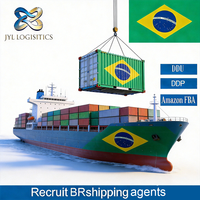 Agente de Transporte Marítimo a Brasil, Servicio de Entrega de Carga DDU DDP, Empresa de Logística, Tarifas de Transporte de Exportación, Envío Exprés