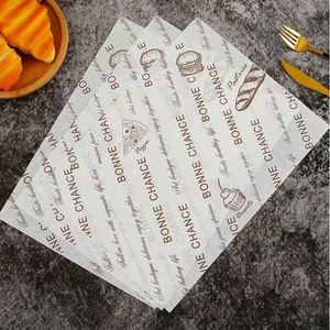 Printed <b>Paper</b> Sheets for Food Dry <b>Waxed</b> Deli <b>Paper</b> Sheet 12x12 Inch Sandwich Wrap Greaseproof Food Basket Liner for Kitchen - Product Image 2
