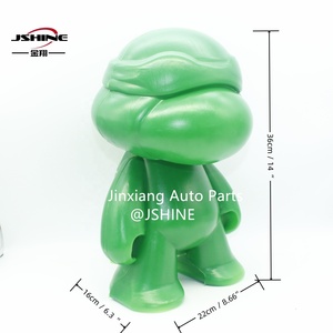 Mascotte universelle pour voiture et camion, nouvelle poupée tortue <span class=keywords><strong>ninja</strong></span> avec lumière LED et aimants sous les pieds - Product Image 6