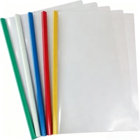 Tige de pompage de couverture en plastique de bureau barre de bureau coulissante dossier de fichier de rapport