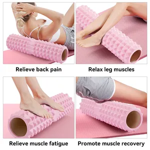 Roller Foam Tube Cover For Home Gym Exercise Foam Roller Massage