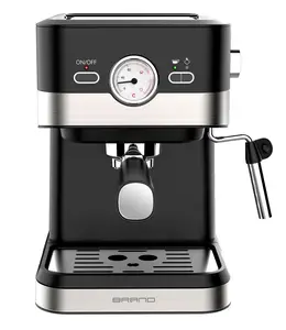 Nuovo Design 1050W pulsante digitale 15 Bar pompa ULKA italia ad alta pressione S.S corpo macchina per caffè Espresso e cappuccino