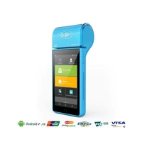 Terminal de point de vente portable Android 5 pouces avec lecteur de codes-barres 1D/2D 58 mm, Bluetooth, USB, Wi-Fi (Chine)
