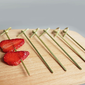 Innovadores productos de bambú suministros 9cm barbacoa bambú nudo <span class=keywords><strong>pinchos</strong></span> a granel palos de bambú - Product Image 5