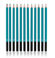 Kit d'artiste professionnel de 32 pièces, fournitures artistiques, outils de dessin et d'esquisse, ensemble de crayons à dessin avec sacs de transport pour le dessin