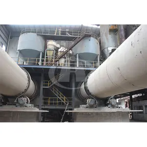 Bahan kimia industri efisiensi tinggi slining kapur kalsium Aluminate Rotary Kiln