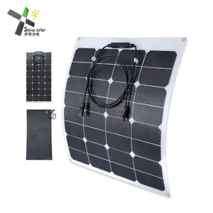 customized small size pv 10w 20w 30w 40w 50w 75w 80w 100 150 200 watt 12v flexible solar panels mono poly solar panel
