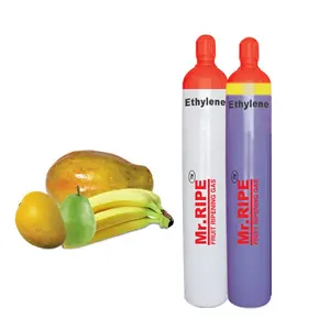 Gaz d'éthylène C2H4 de la grande pureté 99.95% de gaz de maturation de banane de mangue de fruit de catégorie agricole