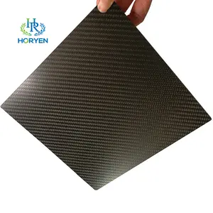 Plaque en fibre de carbone personnalisée haute résistance 3K Feuille de fibre de carbone 400*500mm 500*500mm