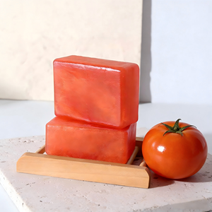 สบู่ก้อนมะเขือเทศ บิวตี้ โกลว์ บอดี้ แอนด์ เฟซ โซป จากประเทศไทย ช่วยลดเลือนริ้วรอย พร้อมคุณสมบัติช่วยให้ผิวขาวกระจ่างใส - Product Image 2