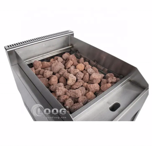 Machine à pierres volcaniques commerciales à gaz haute performance pour barbecue, à vendre - Product Image 3