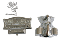 Modelo TX 19-A #    Esquinas Decorativas de Plástico para Ataúdes, Accesorios para Ataúdes, Artículos Funerarios para Ataúdes de Estilo Americano