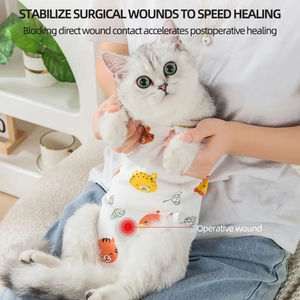 Ropa <span class=keywords><strong>para</strong></span> Mascotas, Traje de Recuperación <span class=keywords><strong>para</strong></span> <span class=keywords><strong>Perros</strong></span>, Ropa Quirúrgica <span class=keywords><strong>para</strong></span> Cachorros con Heridas Abdominales, <span class=keywords><strong>Chaleco</strong></span> Postoperatorio, Ropa <span class=keywords><strong>para</strong></span> Mascotas Después de la Cirugía - Product Image 5