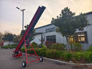 Cinta transportadora de descarga de <span class=keywords><strong>leña</strong></span> con correa de 300mm de ancho con motor de 6.5HP - Product Image 5