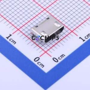 U-F-M5DS-W-8 USB Connector SMD Connector ( Connector Type: Micro-B )( Protocol Standard: USB 2.0 )( Gender: Female ) - Product Image 1
