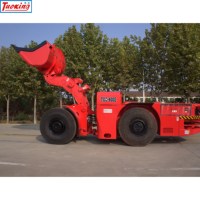 TuoXing TC-410E 4-Cbm Elektrischer Radlader LHD Unterirdisch 6 Yard Umweltfreundlicher Untergrund-Scoptram 23,5 Tonnen 200 KN Zugkraft
