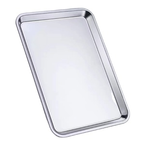 ถาดอลูมิเนียมทรงสี่เหลี่ยมผืนผ้าถาดอบขนมปังบิสกิต - Product Image 1