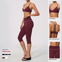 Fournisseur en gros de vêtements de sport personnalisés pour femmes : Soutien-gorge de sport ultra doux, leggings taille haute, vêtements de gym respirants pour le yoga et le fitness