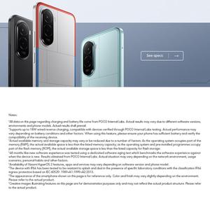 <span class=keywords><strong>Precio</strong></span> al por mayor <span class=keywords><strong>Xiaomi</strong></span> POCO M7 teléfono móvil 6GB + <span class=keywords><strong>128GB</strong></span> huella dactilar lateral 6,9 pulgadas <span class=keywords><strong>Xiaomi</strong></span> HyperOS 2 33W cargador rápido 4G NFC 4G - Product Image 5