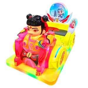 Electric Kiddie Car Ride <b>Amusement</b> <b>Machine</b> Coin Operated for 2 to 4 Year Olds with 200KG Load Capacity - Product Image 3