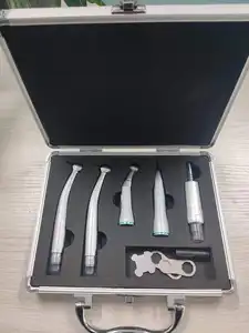Manipolo dentale di alta qualità 5 LED hihgspeed e bassa velocità turbina aria interna acqua handpiece set dentale studente handpiece kit