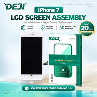 Écran LCD FHD testé DEJI pour iPhone 7, écran de remplacement, approvisionnement stable pour les ateliers de réparation et les grossistes