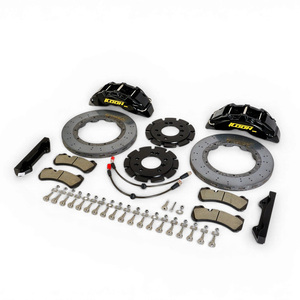 ชุดเบรก ICOOH สีแดง <span class=keywords><strong>F50</strong></span> พร้อมคาลิปเปอร์ 4 ลูกสูบ ขนาดจานเบรก 300 355 มม. สำหรับรถยนต์ซูซูกิ แลนด์ครุยเซอร์ 300 บีเอ็มดับเบิลยู โตโยต้า - Product Image 6