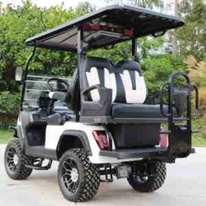 Mini Veicolo di Lusso D5 Maverick Elettrico 2+2 4 Posti Fuoristrada Rialzato, Golf Cart 48V Certificato CE, Offerta Speciale - Product Image 1
