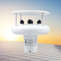 Anémomètre à ultrasons RK120-03 RS485 4-20mA, capteur de vitesse et de direction du vent pour générateur éolien, surveillance environnementale, pont