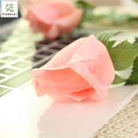 Groothandel Hoge Kwaliteit Kunstmatige Roos Knoppen Real Touch Latex Gecoat Bloem Zijde Bruiloft Decoratieve Bloemen Bruidsboeketten