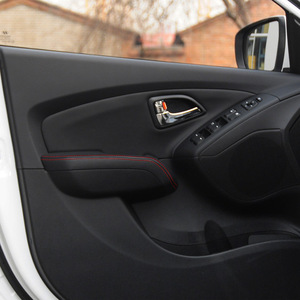 Cubierta de Reposabrazos para Puerta de Hyundai Tucson IX35, en Cuero de Microfibra Auténtica, 2010-2015, Panel Decorativo - Product Image 3