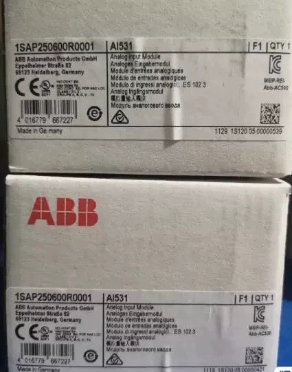 New in Box AI531 1SAP250600R0001 1-year Warranty Industrial Control PLC