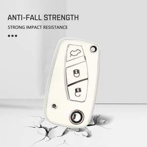 Cover per Chiavi Auto in TPU per FIAT 500, Panda, Idea, Stilo, Ducato, Punto, Bravo, Grande, Minibus, <span class=keywords><strong>Doblo</strong></span>, <span class=keywords><strong>Accessori</strong></span> Protettivi per Telecomando - Product Image 5