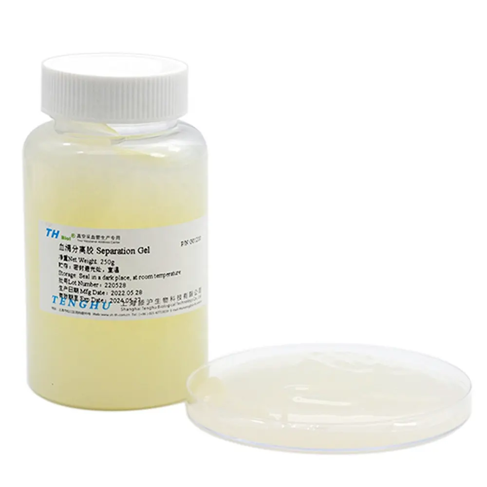 Perlengkapan medis tabung vakum kimia lem Gel pemisah urinolisis tabung koleksi darah