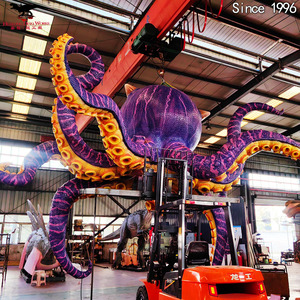 Oggetti di scena <span class=keywords><strong>per</strong></span> film su misura animale marino Animatronic polpo - Product Image 4