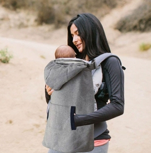 Marsupio fionda per bambini copricostume invernale con cappuccio antivento zaino per bambini copricostume per mantelli copertura invernale - Product Image 6