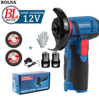 Moteur sans fil OEM à démarrage instantané, 1500 W, à balais, haute puissance, avec verrouillage de sécurité pour l'entretien industriel et le polissage