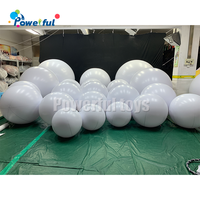 2025 Offre Spéciale LED boule gonflable événement unique décoration éclairage ballon pour noël Halloween et pâques