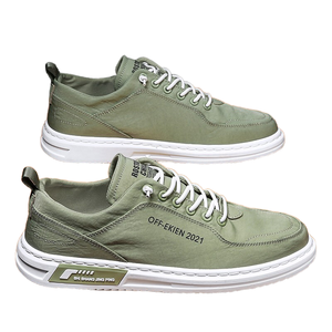 Zapatos Casuales de Skate para Hombre, Marca Original, Parte Superior de Lona, Plantilla de PVC, Suaves, Transpirables, Ligeros, Cierre con Cordones, Nuevo Diseño - Product Image 1