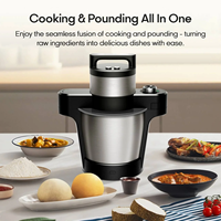 Mixeur portable polyvalent pour usage domestique et hôtelier, idéal pour la préparation de Fufu, le hachage de viande et la cuisson des aliments – Le nouvel appareil de cuisine indispensable