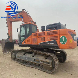 Excavadora Doosan DX490, excavadora de orugas Doosan original importada Doosan 2017 usada de alta calidad, excavadora de orugas Doosan de alta calidad a la venta - Product Image 1
