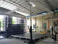 Array de celosía altavoz cercha soporte cercha iluminación ascensor