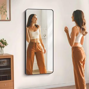 Espejo de baño Autoadhesivo montado en la pared Venta caliente Tipo sin perforación Perfecto para tareas de lavado y maquillaje - Product Image 2