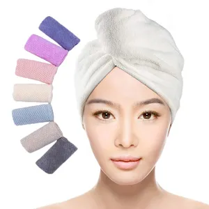 Custom Personalized SPA Women''s Super Absorbent Quick Dry Soft Magic Turban Microfiber Towel For Hair