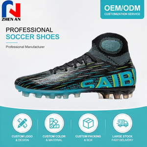 Zapatos de Fútbol Premium FG con Placa de Fibra de Carbono, Resistentes a la Abrasión, para Césped Natural, Juveniles, para Interiores, Fabricante de Zapatos de Fútbol al por Mayor - Product Image 1