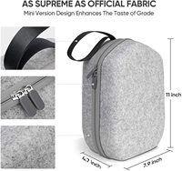 Sac portable VR étui de rangement pour lunettes pour Oculus Quest 2 EVA boîte de rangement numérique
