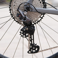 Bicicleta de Montaña TWITTER Jaguar Pro de Aleación de Magnesio, 12 Velocidades, Frenos de Disco Hidráulicos, Bloqueo Remoto, Ruedas de Aluminio para Cross-Country